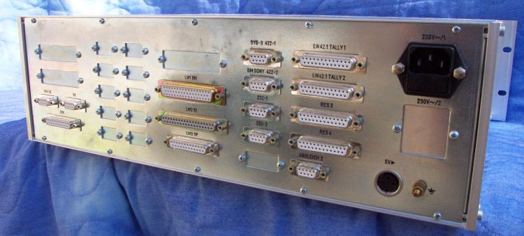 Tallygerät Rückseite